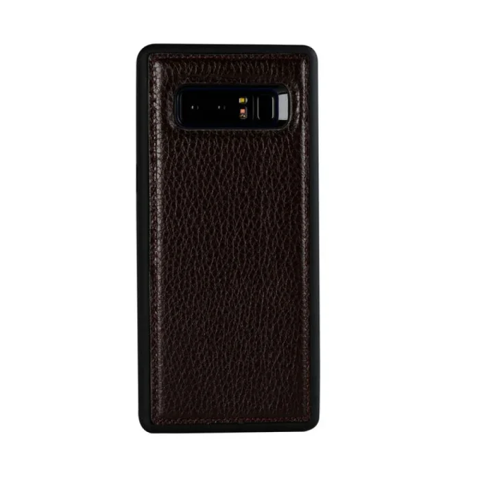 Wachikopa cuero Classic iPhone Case para iPhone 14 Pro Max Negro