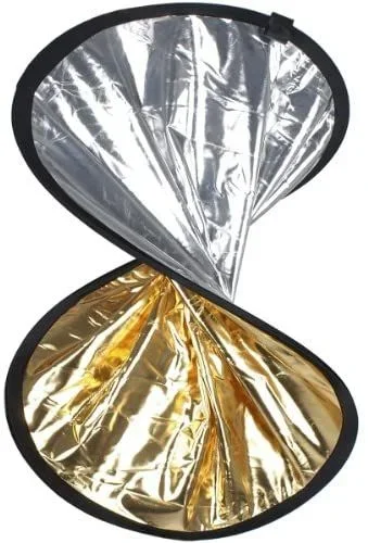Walimex Doble Reflector Plata/Oro de 30 cm