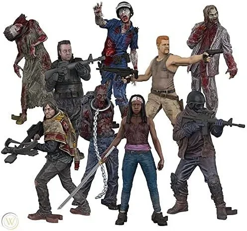 Walking Dead Kit de Construcción Blind Bags Serie 2 Expositor (24)