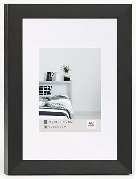 Walther, Aluline, Marco De Aluminio, AL040D, 30×40 cm, Acero
