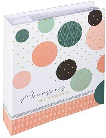 walther design Álbum de fotos lachsrosa 200 Fotos 13 x 18 cm Amazing Memories ME-487-R