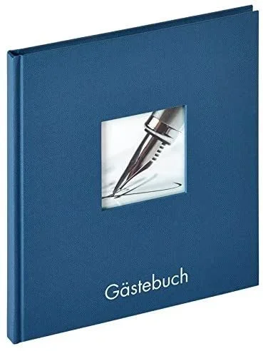 Walther Design GB-205-L álbum de foto y protector Azul 72 hojas
