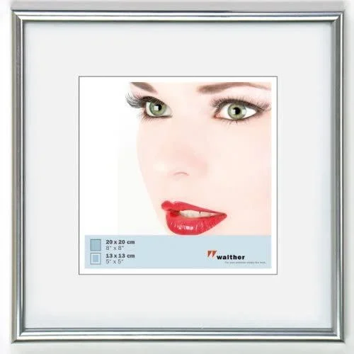 Walther Design KS220H marco Expositor de pie retroiluminado Plata