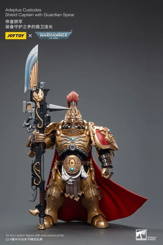 Warhammer 40k figura 1/18 adeptus custodes shield captain with guardian spear