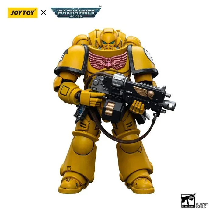 Warhammer 40k figura 1/18 imperial fists intercessors 12 cm