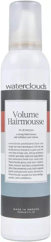 Waterclouds Volume Hair Mousse Mousse para el cabello 250 ml Voluminizadora