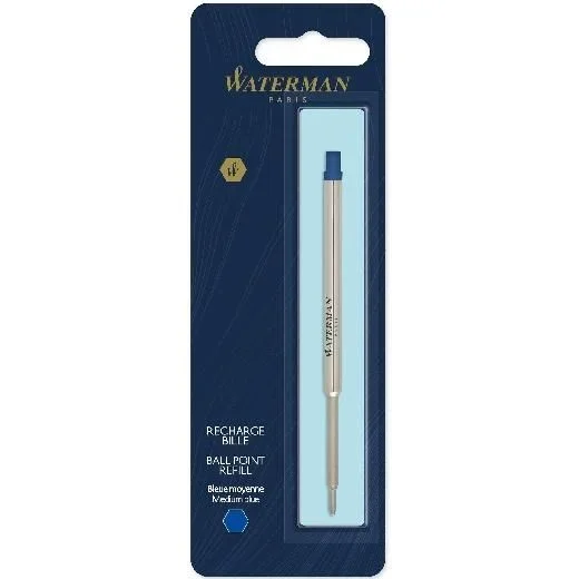 Waterman Maxima – Recambio para bolígrafo (tamaño mediano), color azul