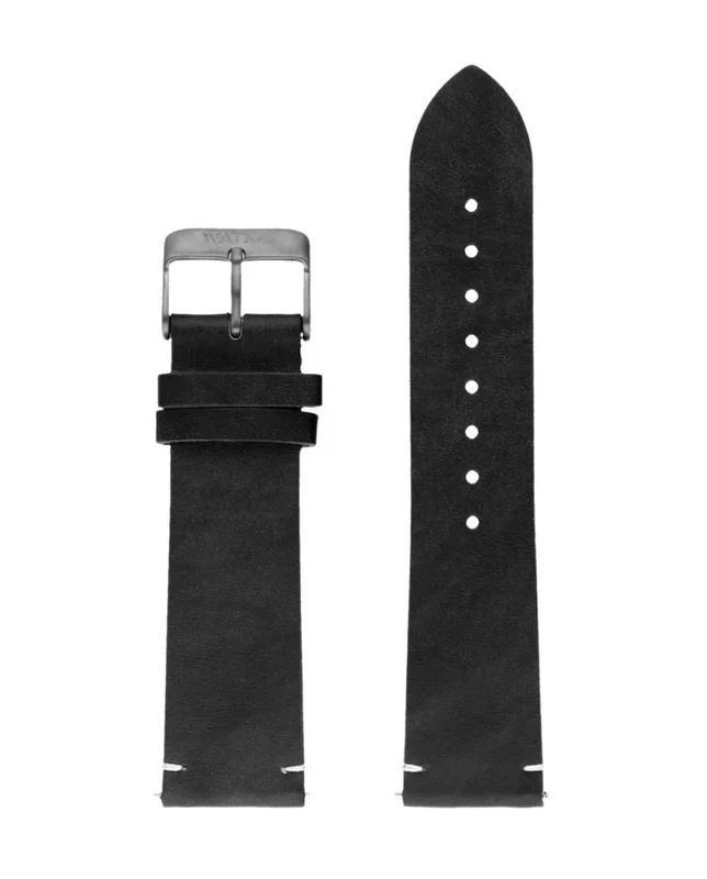 Watx Correa de Piel Italiana de la Marca Modelo Leather Elemental/Black / 44mm. Referencia WXCO1736.