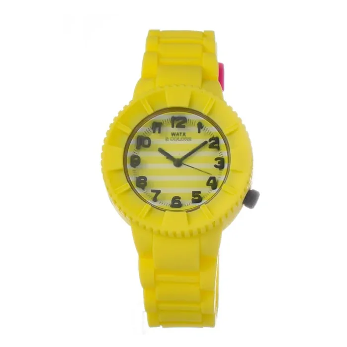 Watxandco Reloj Mujer Analogico Cuarzo con Correa de Silicona COWA1155-RWA1557