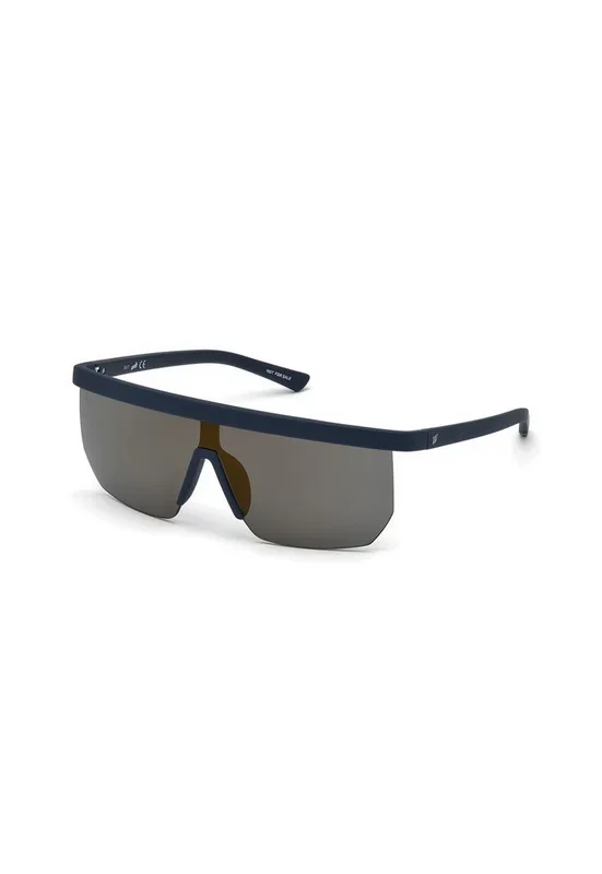 Web WE0221 91C 00 Monturas de Gafas, Unisex Adulto, Azul (BLU OpFumo Specchiato), 0.0