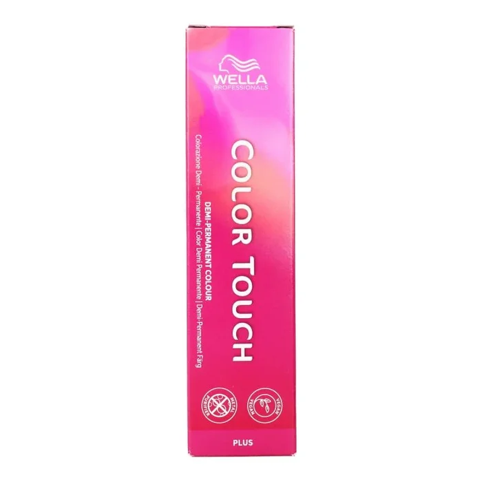 Wella Color Touch Plus 77/03 Rubio Medio Intenso Natural Dorado 60ml – coloración demipermanente