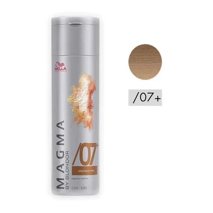Wella professionals blondor pro magma pigmented lightener /07+ 120 g