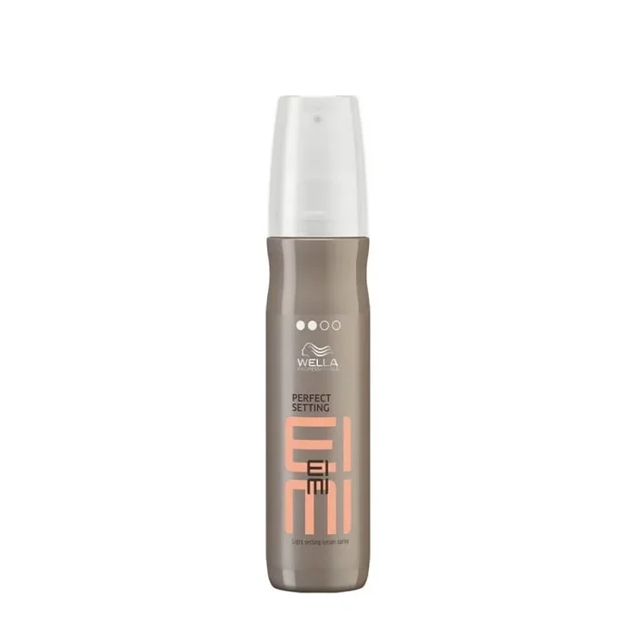 Wella Professionals EIMI Perfect Setting Spray Loción de peinado Aporta volumen y brillo natural Fijación ligera Protección térmica 150ml