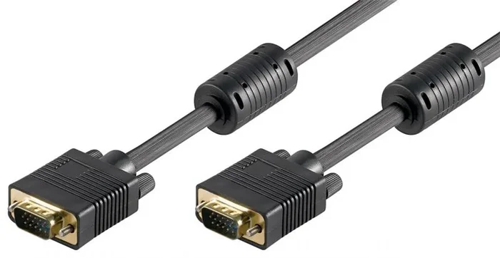 Wentronic GOOBAY 93007 ACCESORIO PARA ORDENADOR VGA M-M 7M, Negro