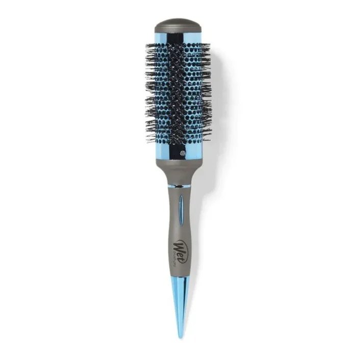 Wet Brush, Tourmaline Blowout, cepillo redondo para cabello, 62 mm, color negro, para un estilo suave y volumen