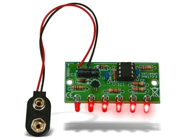 Whadda Kit de soldadura educativa, efecto de cazador en miniatura