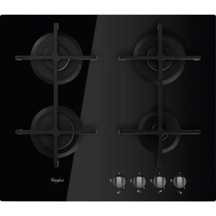 Whirlpool AKT 6420/NB hobs Negro Integrado Encimera de gas 4 zona(s)