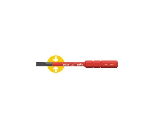WIHA 34581 – Punta slimPunta electric 2831 slimPunta electric 5,5 x 75 mm Ref. 283110055