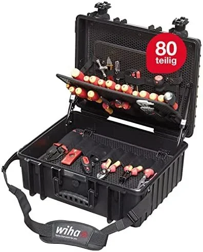 WIHA 40523 – Juego de herramientas para electricistas Competence XL 9300-702 Tool Set Electrician Competence XL Ref. 9300702