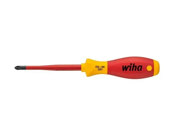 Wiha destornillador softfinish® electric slimfix pozidriv (35395) pz1 x 80 mm