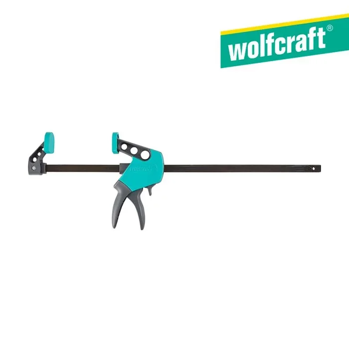 wolfcraft GmbH EHZ Easy Abrazadera de barra Gris, Turquesa