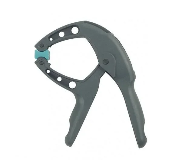 wolfcraft GmbH FZH 40 Abrazadera de resorte 4 cm Gris, Turquesa