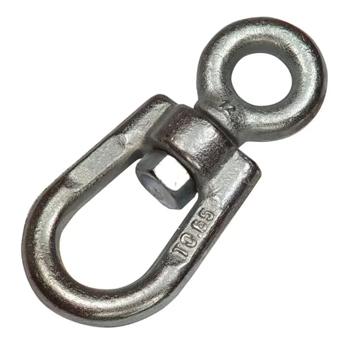 WOLFPACK LINEA PROFESIONAL 01022105 Grillete Giratorio Simple Acero 8 mm, Multicolor