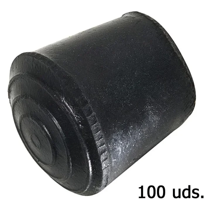 WOLFPACK LINEA PROFESIONAL Contera Goma Conica 22 mm. Bolsa 100 Unidades