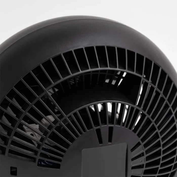 Woozoo, Ventilador de mesa silencioso, potente y portátil, 23m², Alcance 15m, Inclinación vertical de 360°, Dormitorio – Woozoo PCF-HE18 – Negro