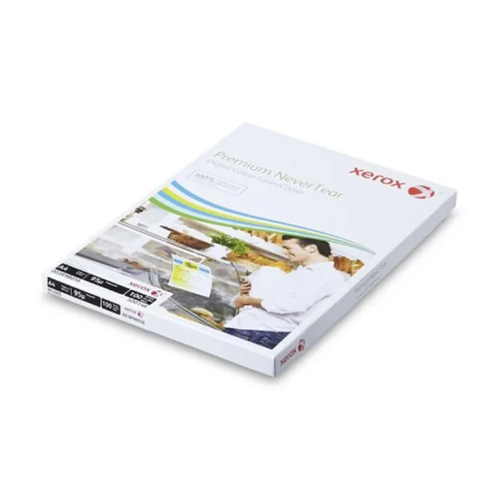 Xerox 003R98091 lámina transparente para impresión Laser A4 (210×297 mm) Poliéster Blanco 100 hojas