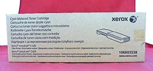 Xerox 106R03538 cartucho de tóner 1 pieza(s) Original Cian