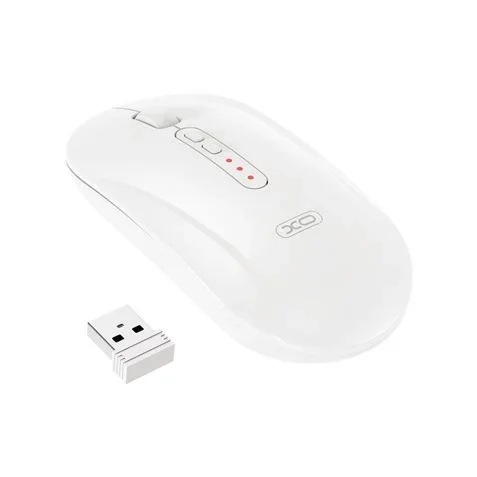 Xo m13 raton inalambrico – bluetooth y rf 2.4ghz – 1600dpi – color blanco