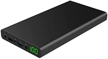 Xoro MPB 3000 Polímero de litio 30000 mAh Negro