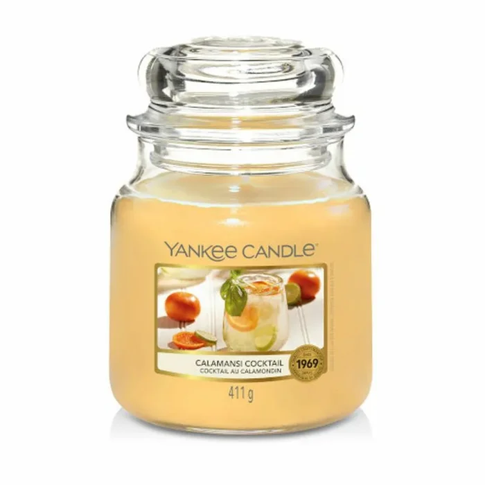 Yankee Candle 10.00114.0846 vela Otro Cítricos Naranja, Transparente 1 pieza(s)
