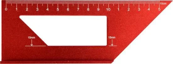 YATO, modelo YT-70797, Escuadra de combinación, ideal para carpintería, metalurgia y construcción, herramienta profesional de alta precisión y durabilidad.
