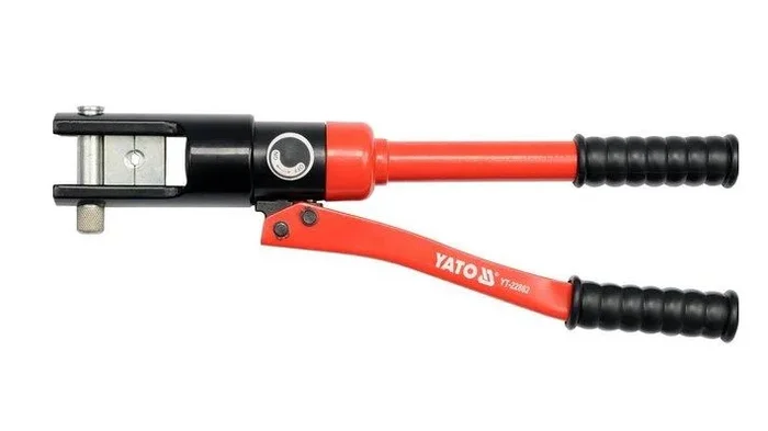 Yato yt-22861 herramienta de engaste manual hidráulica negro, rojo metal