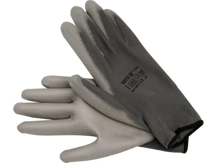 Yato YT-7472 guante de limpieza Poliéster Gris Unisex XL