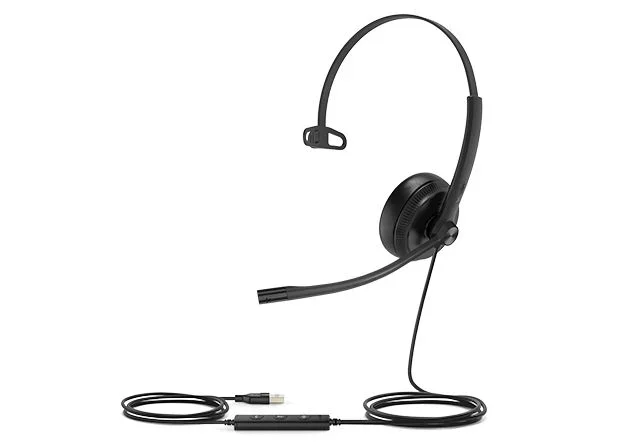 Yealink UH34 SE Mono Auriculares Alámbrico Diadema Oficina/Centro de llamadas Negro