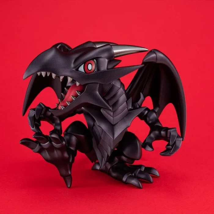 Yu-Gi-Oh! Duel Monsters Megatoon – Estatua de PVC (13 cm), diseño de ojos rojos y dragones negros