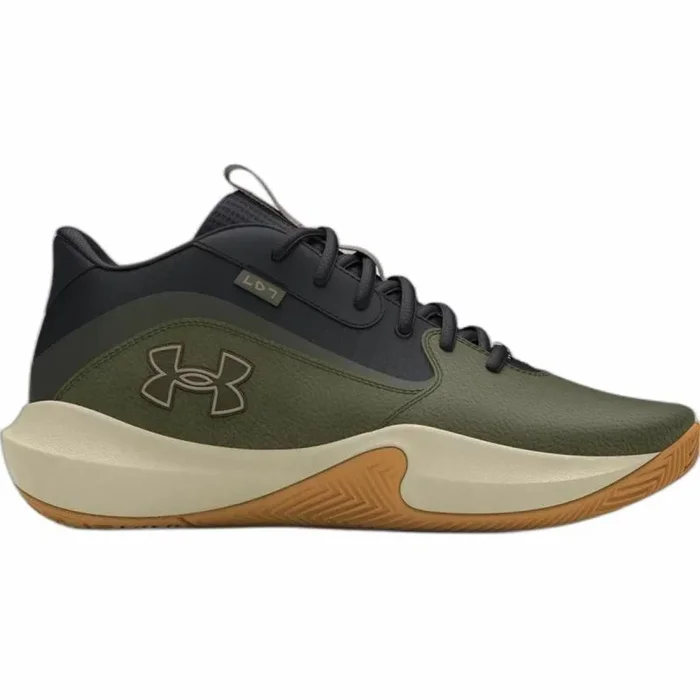 Zapatillas de baloncesto para adultos under armour lockdown 7 caqui oliva 43