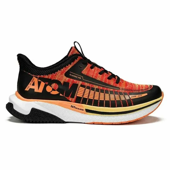 Zapatillas de Running para Adultos Atom AT130 Naranja Negro Hombre 45