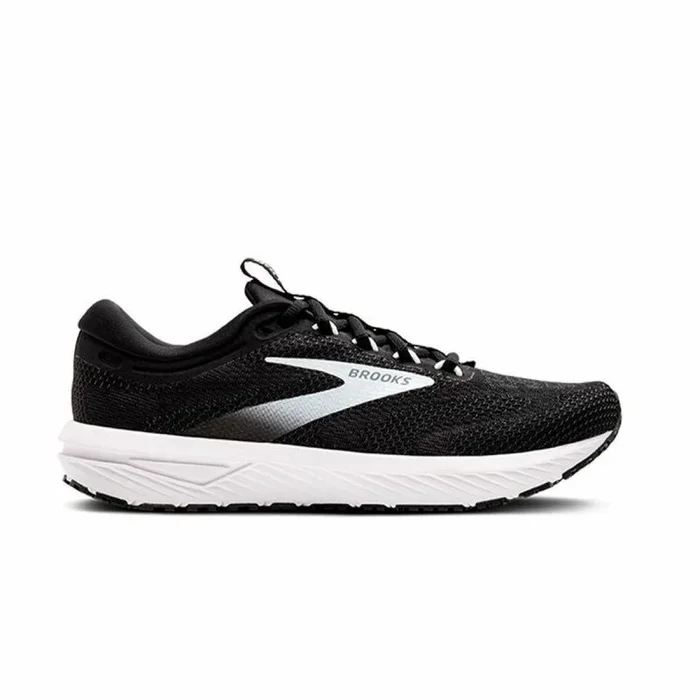 Zapatillas de running para adultos brooks revel 7 blanco negro 44.5