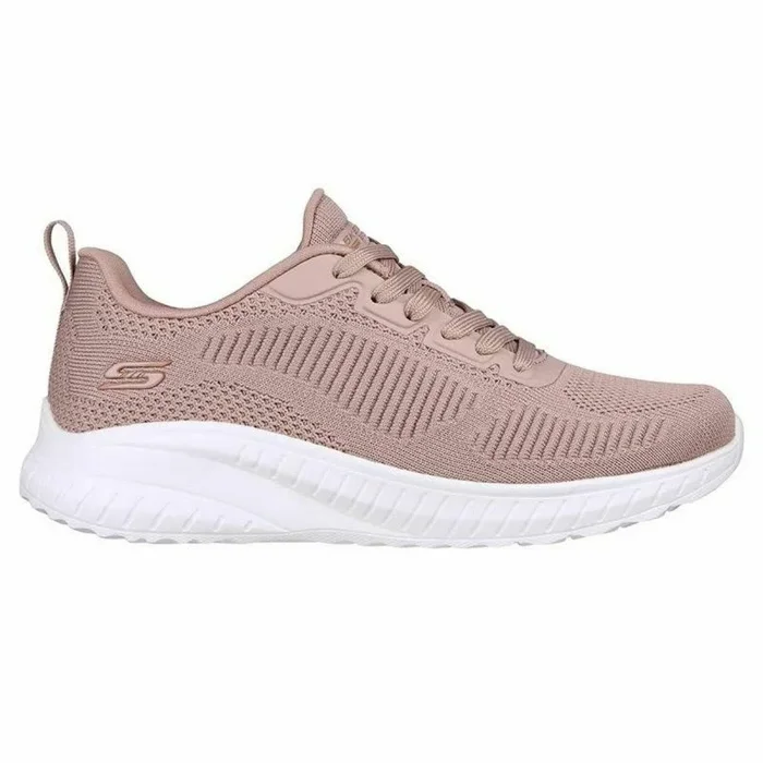 Zapatillas de Running para Adultos Skechers Bobs Sport Squad Rosa Mujer 36