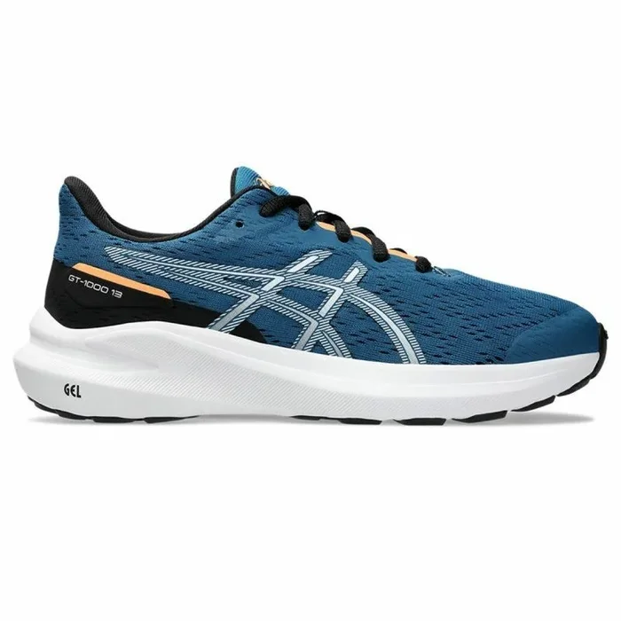 Zapatillas de running para niños asics gt-1000 13 gs azul 40