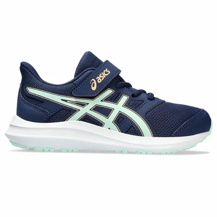 Zapatillas de running para niños asics jolt 4 ps azul menta 27