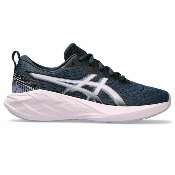 Zapatillas deportivas infantiles asics novablast 4 gs azul morado 37