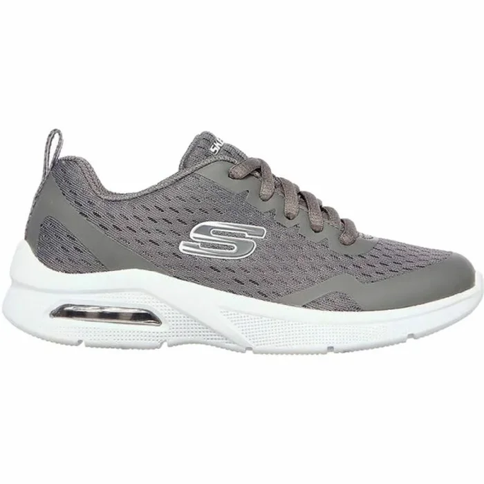 Zapatillas Deportivas Infantiles Skechers Microspec Max Gris 32