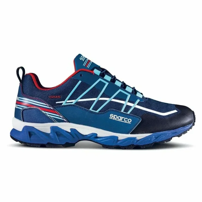 Zapatos sparco torque martini racing azul 44