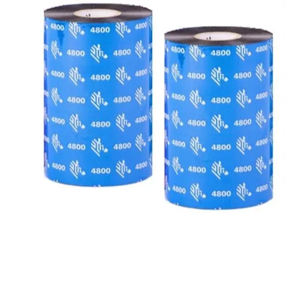 Zebra 4800 Resin Thermal Ribbon 60mm x 450m cinta para impresora