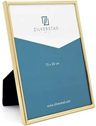 ZILVERSTAD Sweet Memory 15×20 Metal Portrait Golden 6149991 Marcos de Fotos, Multicolor, Único